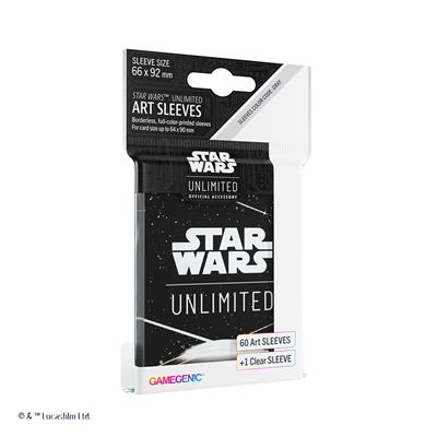 Gamegenic Star Wars Unlimited Card Back White Art Sleeves