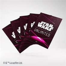 Gamegenic Star Wars Unlimited Card Back Magenta Premium Art Sleeves