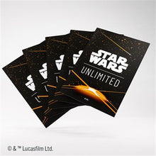 Gamegenic Star Wars Unlimited Card Back Orange Premium Art Sleeves