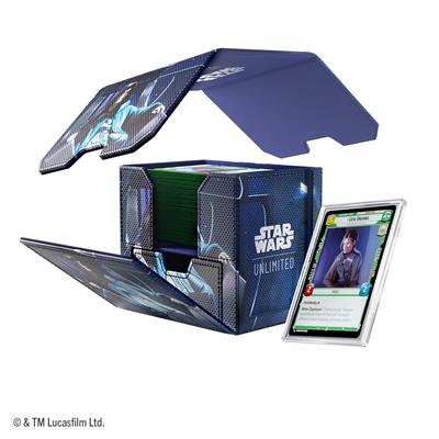 Gamegenic Star Wars Unlimited Jedi Luke Skywalker & Emperor Palpatine Deck Pod