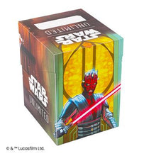 Gamegenic Star Wars Unlimited Obi-Wan/Darth Maul Soft Crate Deck Box - [CLEARANCE]