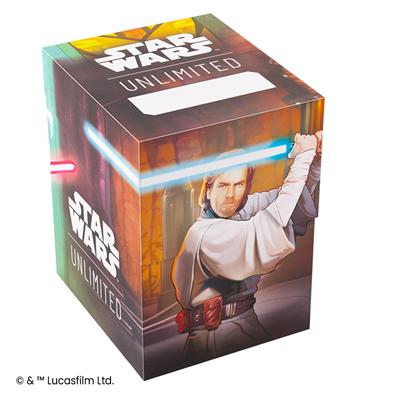 Gamegenic Star Wars Unlimited Obi-Wan/Darth Maul Soft Crate Deck Box