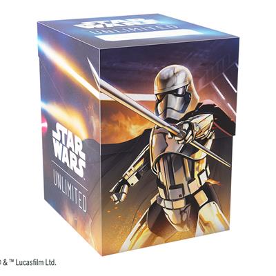 Gamegenic Star Wars Unlimited Captain Phasma/Storm Trooper Soft Crate Deck Box - SPRING SALE