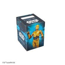 Gamegenic Star Wars Unlimited C-3PO/R2-D2 Soft Crate Deck Box