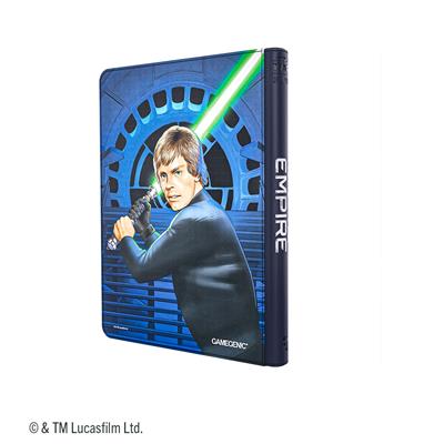 Gamegenic Star Wars Unlimited Jedi Luke Skywalker & Emperor Palpatine Zip-Up 18-Pocket Binder