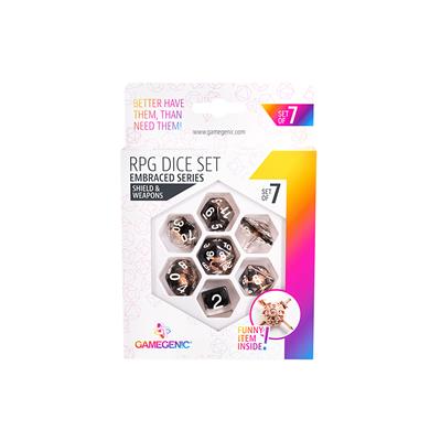 Gamegenic Embraced Series Set of 7 RPG Dice
