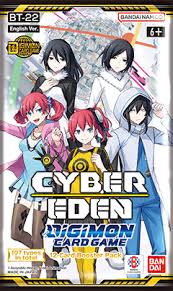 Digimon Cyber Eden [BT-22] Booster Pack