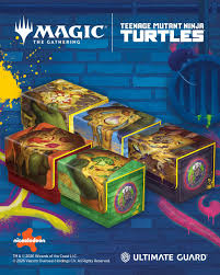 Ultimate Guard MTG Teenage Mutant Ninja Turtles Xenoskin Sidewinder 100+ Deck Box