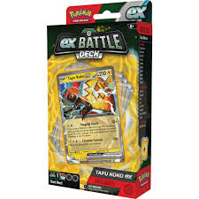 Pokemon Tapu Koko/Iron Leaves ex Battle Deck