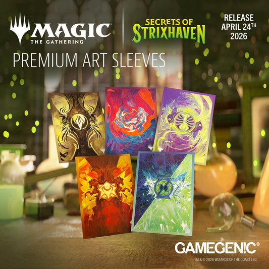 Gamegenic MTG Secrets of Strixhaven Faction Premium Art Sleeves