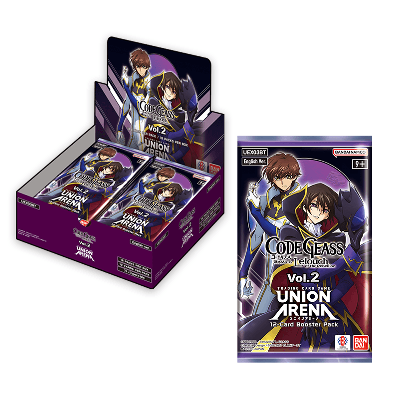 Union Arena Code Geass Lelouch of the Rebellion Vol.2 [UEX03BT] Booster Box