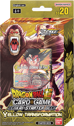 Dragon Ball Super [SD20] Yellow Transformation Zenkai Starter Deck -CLEARANCE