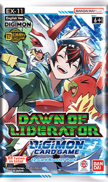 Digimon Dawn of Liberator [EX-11] Booster Pack