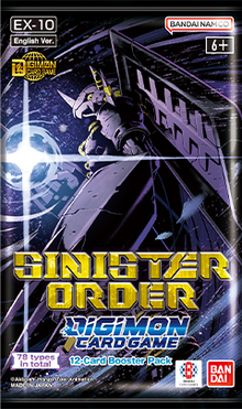 Digimon Sinister Order [EX-10] Booster Box (PREORDER)