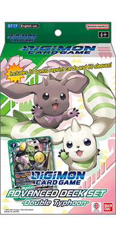 Digimon Double Typhoon [ST-17] Advanced Deck