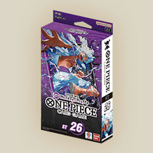 One Piece PURPLE/BLACK Monkey.D.Luffy [ST-26] Starter Deck