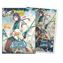 Dragon Shield Grand Archive Jin, Fate Defiant Art Matte Sleeves (Standard Size)