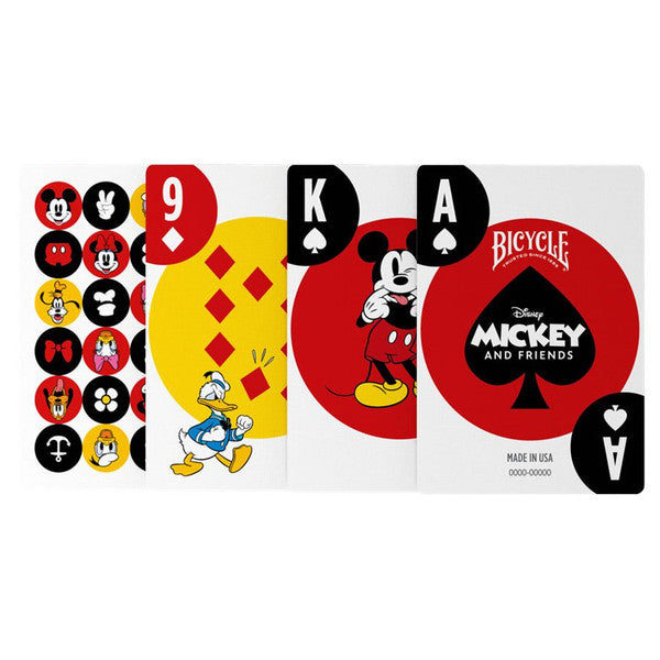 Bicycle Disney Mickey and Friends Playing Cards
