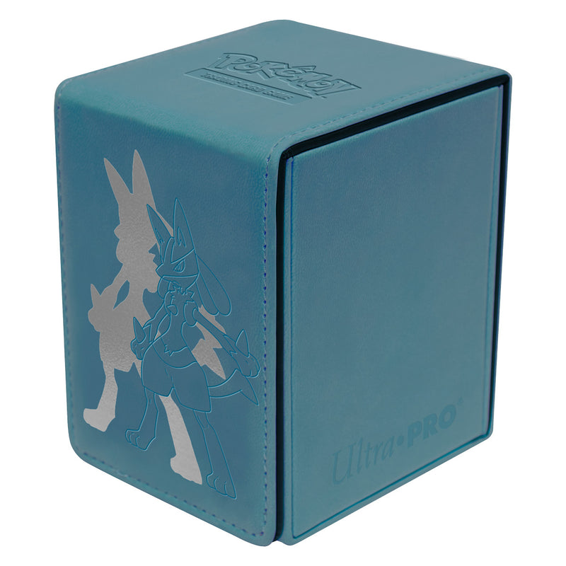 Ultra Pro Elite Series Pokemon Lucario Alcove Flip Deck Box