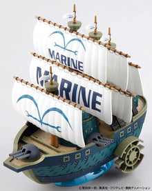 Bandai Spirits One Piece Grand Ship Collection Marine Warship Model Kit