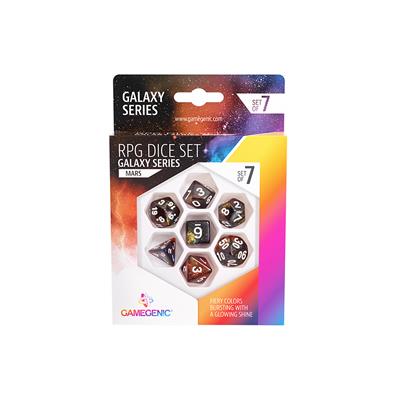 Gamegenic Galaxy Series Set of 7 RPG Dice