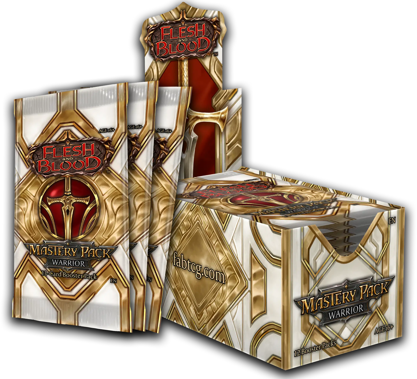 Flesh and Blood Mastery Pack Warrior Booster Pack