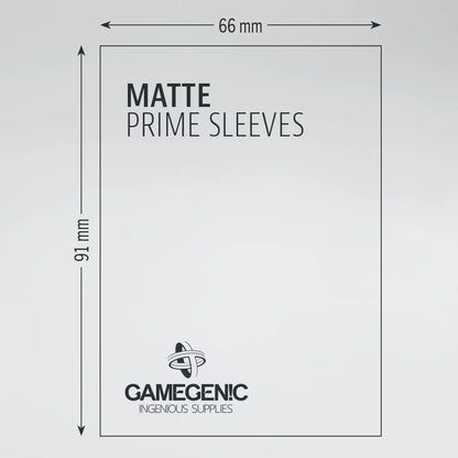 Gamegenic Matte Standard Size Prime Sleeves (100 ct.)