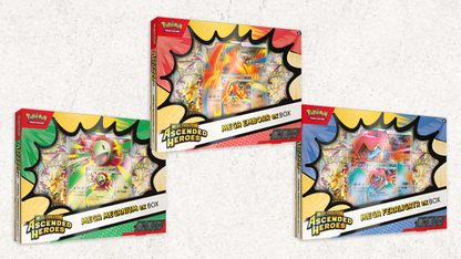 Pokemon Mega Evolution Ascended Heroes Mega ex Box