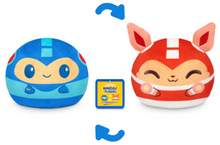 TeeTurtle Plushiverse Megaman / Rush 4" Reversible Plushie
