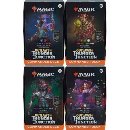 MTG Outlaws of Thunder Junction Commander Deck