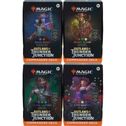 MTG Outlaws of Thunder Junction Commander Deck