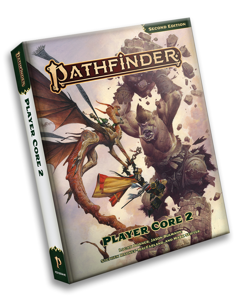 Pathfinder 2e Player Core 2 Remastered Hardcover