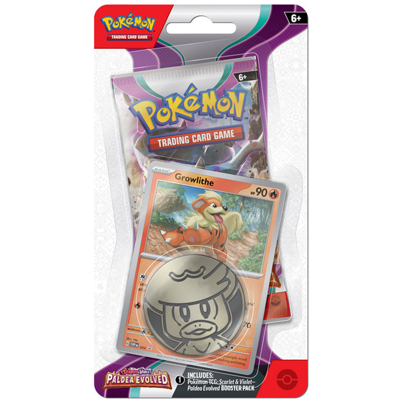 Pokemon Scarlet & Violet Paldea Evolved Checklane Blister