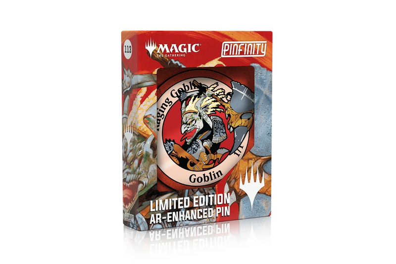 Magic the Gathering Pinfinity: Red Collection: Raging Goblin (Miracola) AR Pin