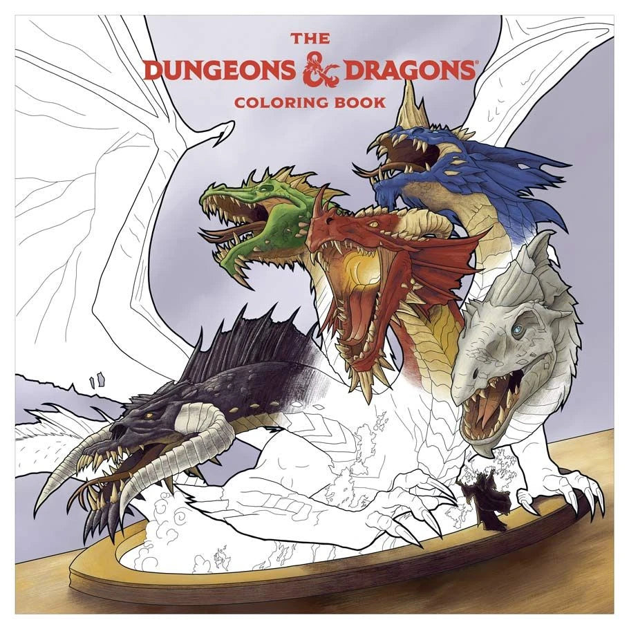 D&D: Coloring Book
