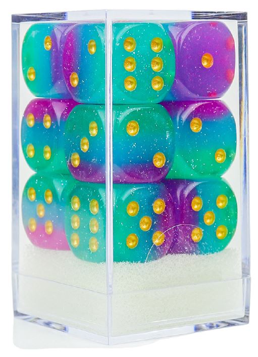 Sirius Dice D6 Dice Set 16mm Northern Lights