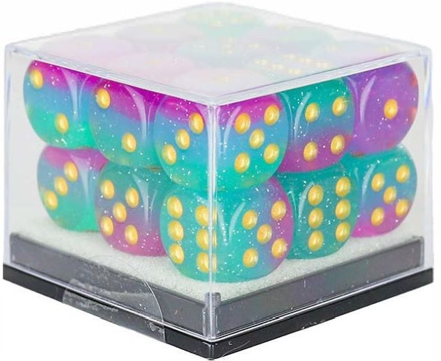 Sirius Dice D6 Dice Set 12mm Northern Lights