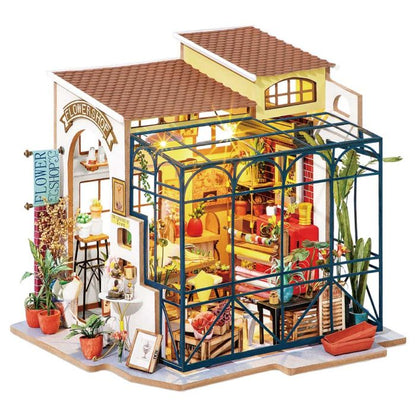 Rolife Emily's Flower Shop DIY Miniature House Kit DG145