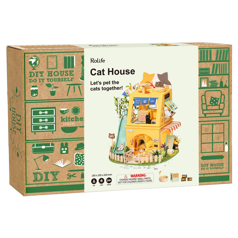 Cat House Miniature Kit