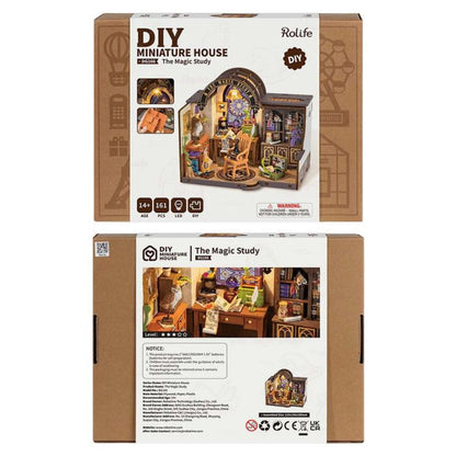 Rolife The Magic Study DIY Miniature House Kit DG166