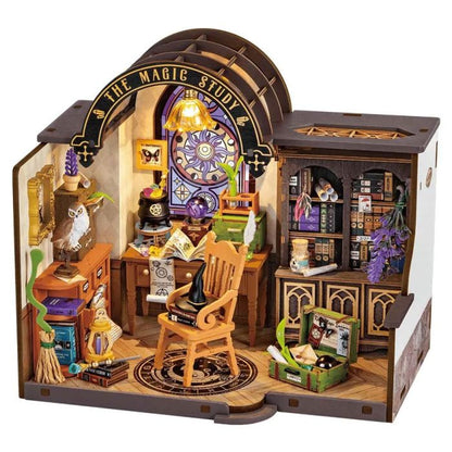 Rolife The Magic Study DIY Miniature House Kit DG166