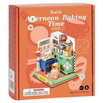Rolife Afternoon Baking Time DIY Miniature House Kit DS029