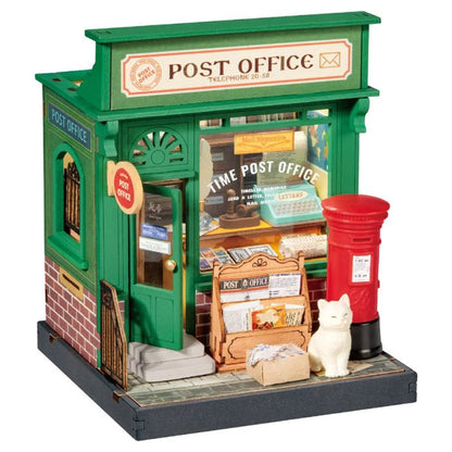 Rolife Century Post Office DIY Miniature House Kit DS037