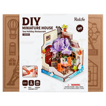 Rolife Sea Holiday Restaurant DIY Miniature House Kit DS039