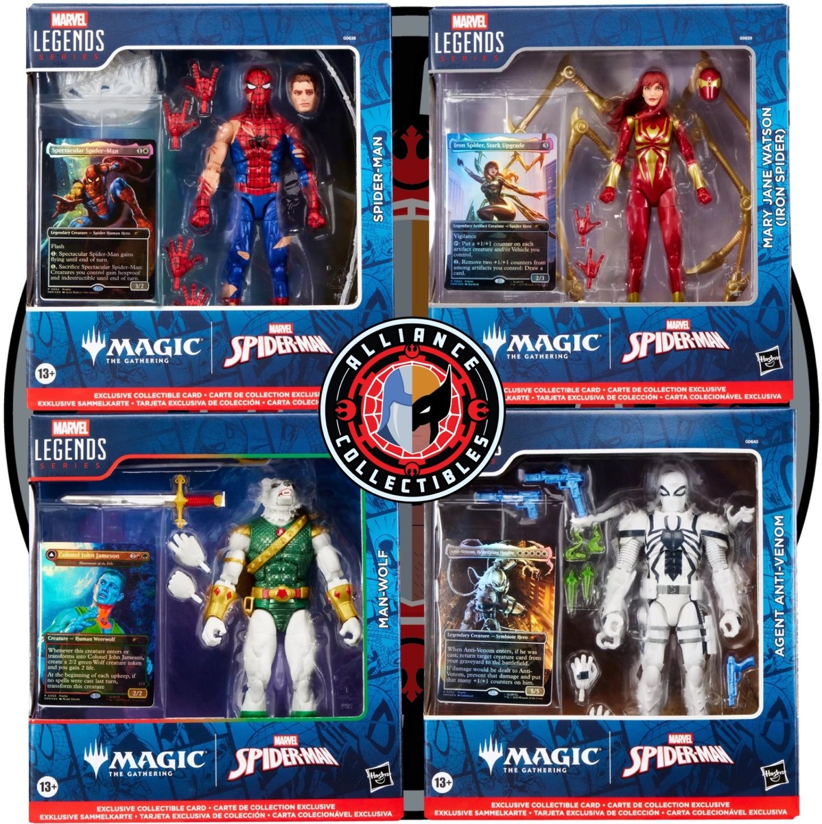 Marvel Legends Series Magic The Gathering Spider-Man Action Figure