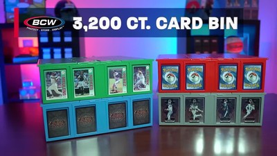 BCW 3200 Count Collectible Card Bin