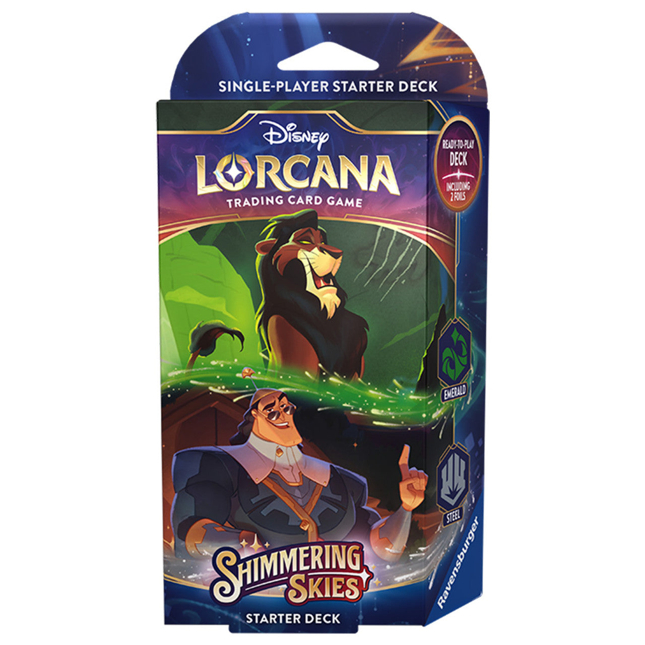 Disney Lorcana Shimmering Skies Starter Deck