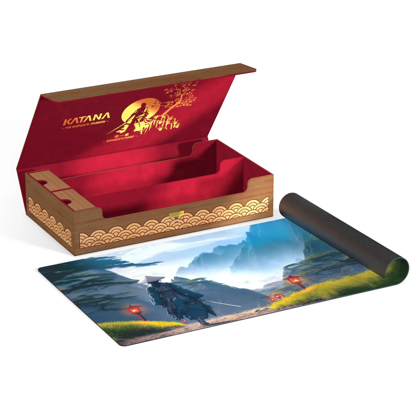 Ultimate Guard Katana: The Shogun's Journey - Part 1 Samurai's Chest Xenoskin Omnihive 1000+ & Playmat