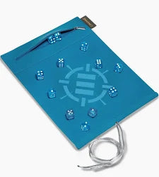 ENHANCE Tabletop Roll on a Scroll Dice Case and Acrylic Dice Set