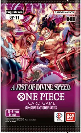 One Piece A Fist of Divine Speed [OP-11] Booster Box - LIMIT 1 PER CUSTOMER